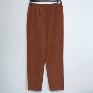 MEDIUM - pull up pants BRIGGS NEW YORK pull on pants with elastic waist. Vintage